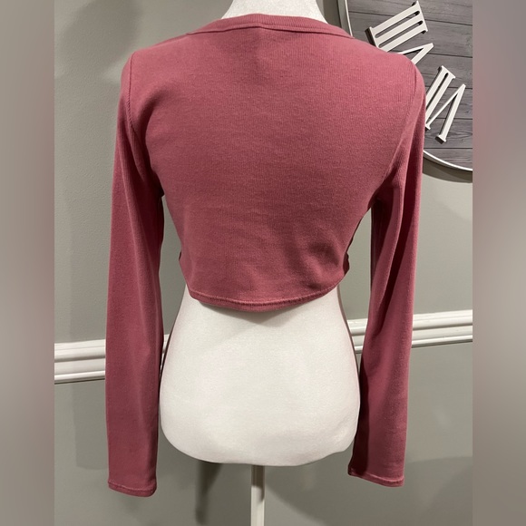 Women/Teen Top LA Hearts Fall/Winter Top Size Small NWOT - Picture 5 of 16